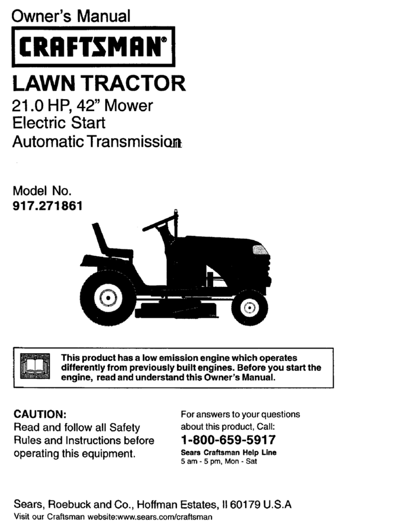 Craftsman 917.271861 owner's manual