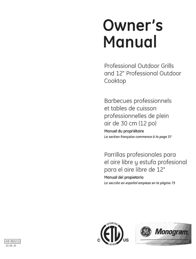 Monogram ZGG540NCP1SS User manual