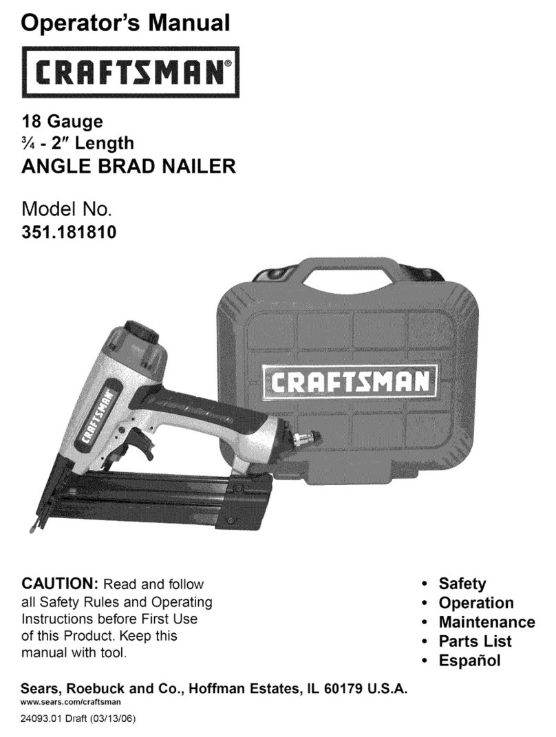 Craftsman 351.181810 User manual