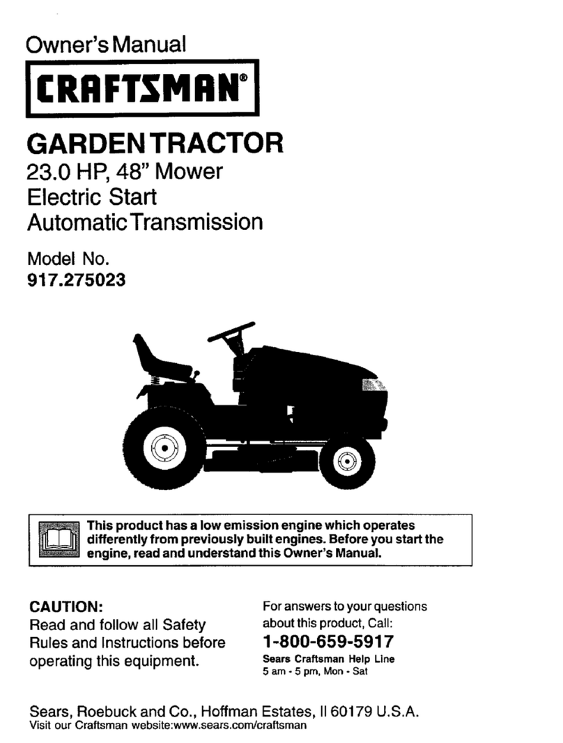 Craftsman 917.275023 User manual