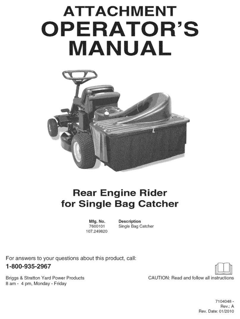 Yard-Man 107.249820 Operator's manual Yard-Man 107.249820 Operator's manual