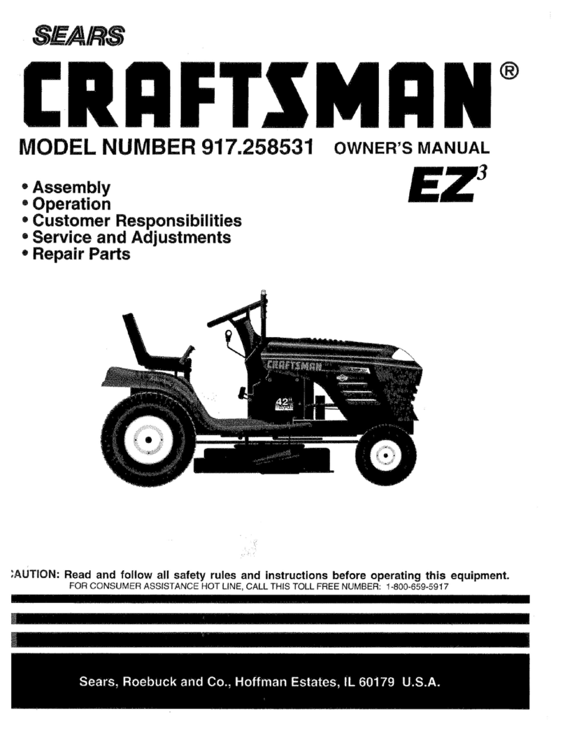 Craftsman EZ3 917.258531 User manual
