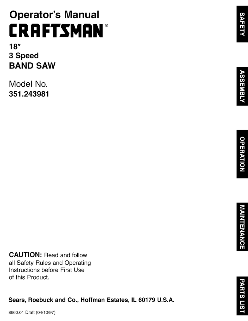 Craftsman 351.243981 User manual