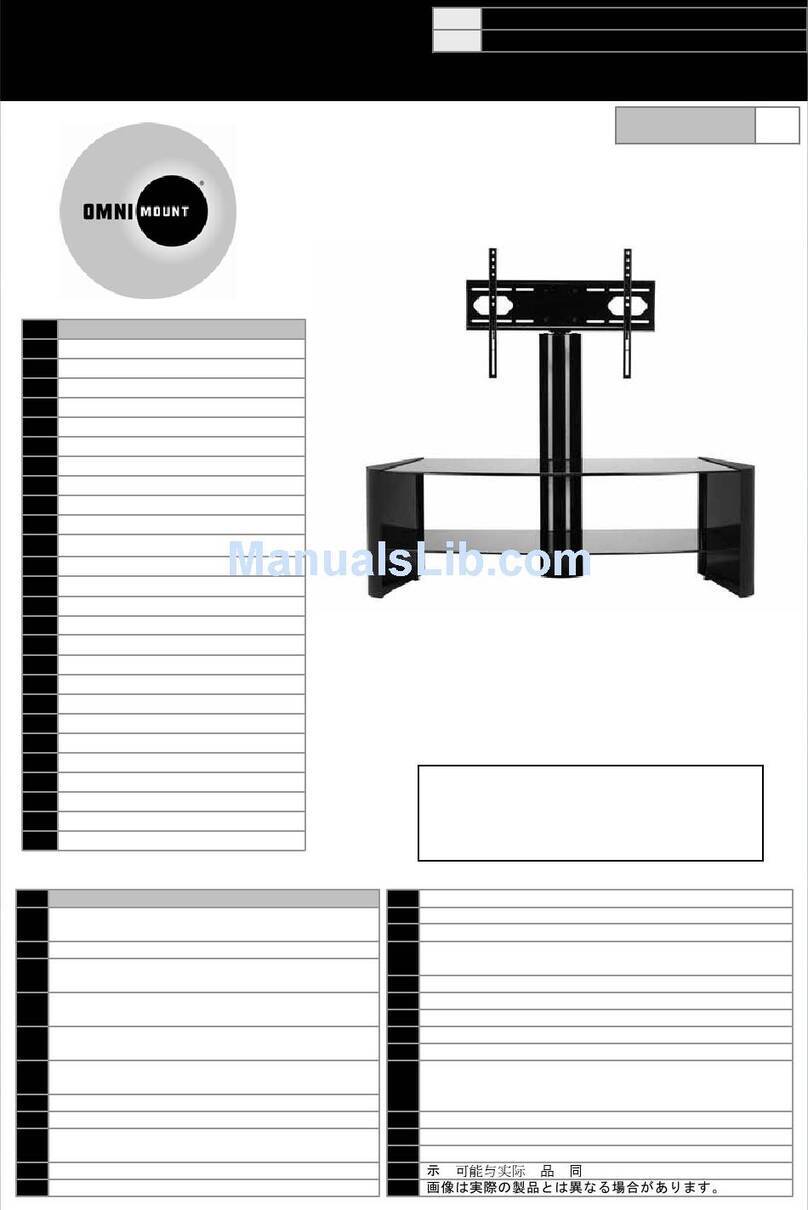 Omnimount Verona 55FP instruction manual