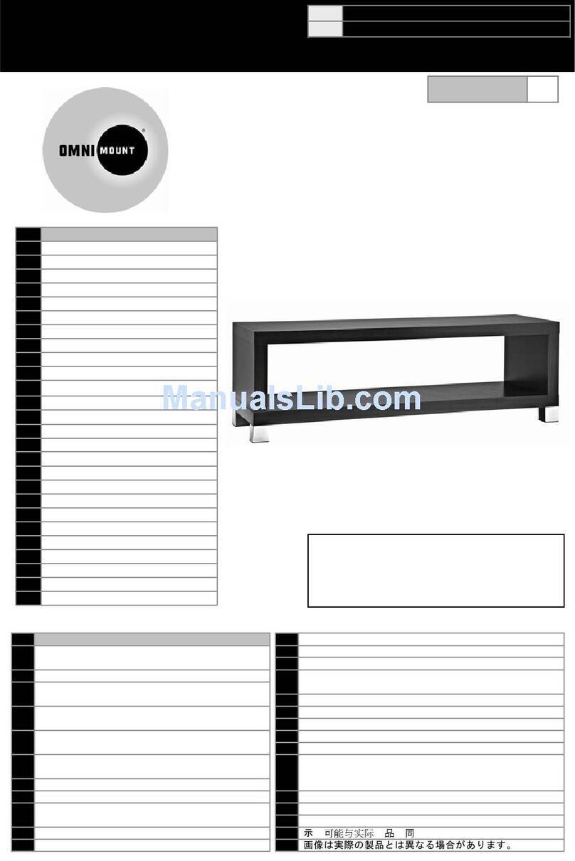 Omnimount ECHO 50LE User manual