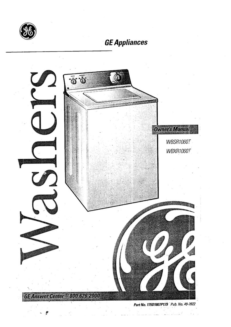 GE WBSR1060T User manual GE WBSR1060T User manual