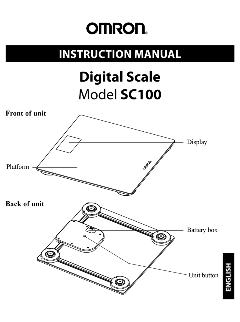 Omron SC100 instruction manual