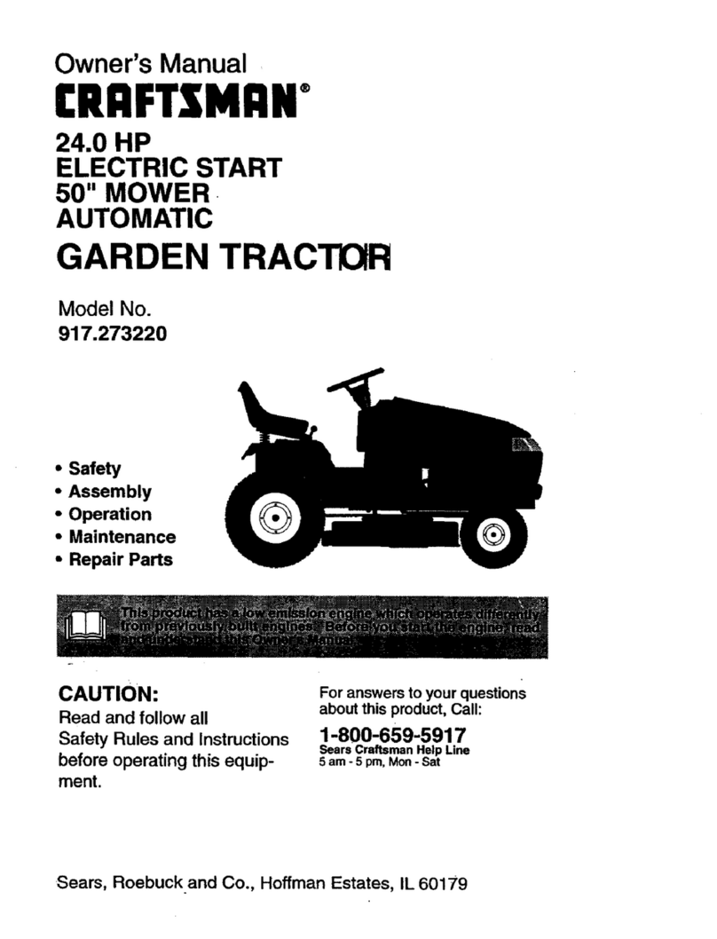 Craftsman 917.273220 owner's manual