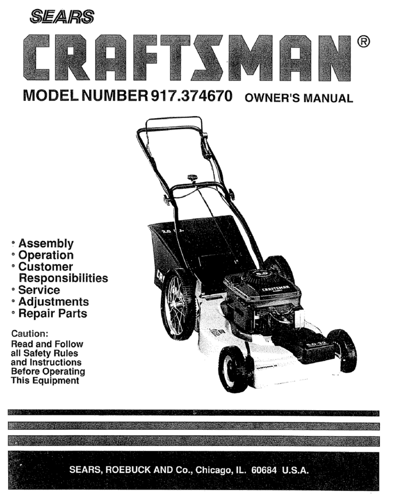 Craftsman 917.374670 owner's manual
