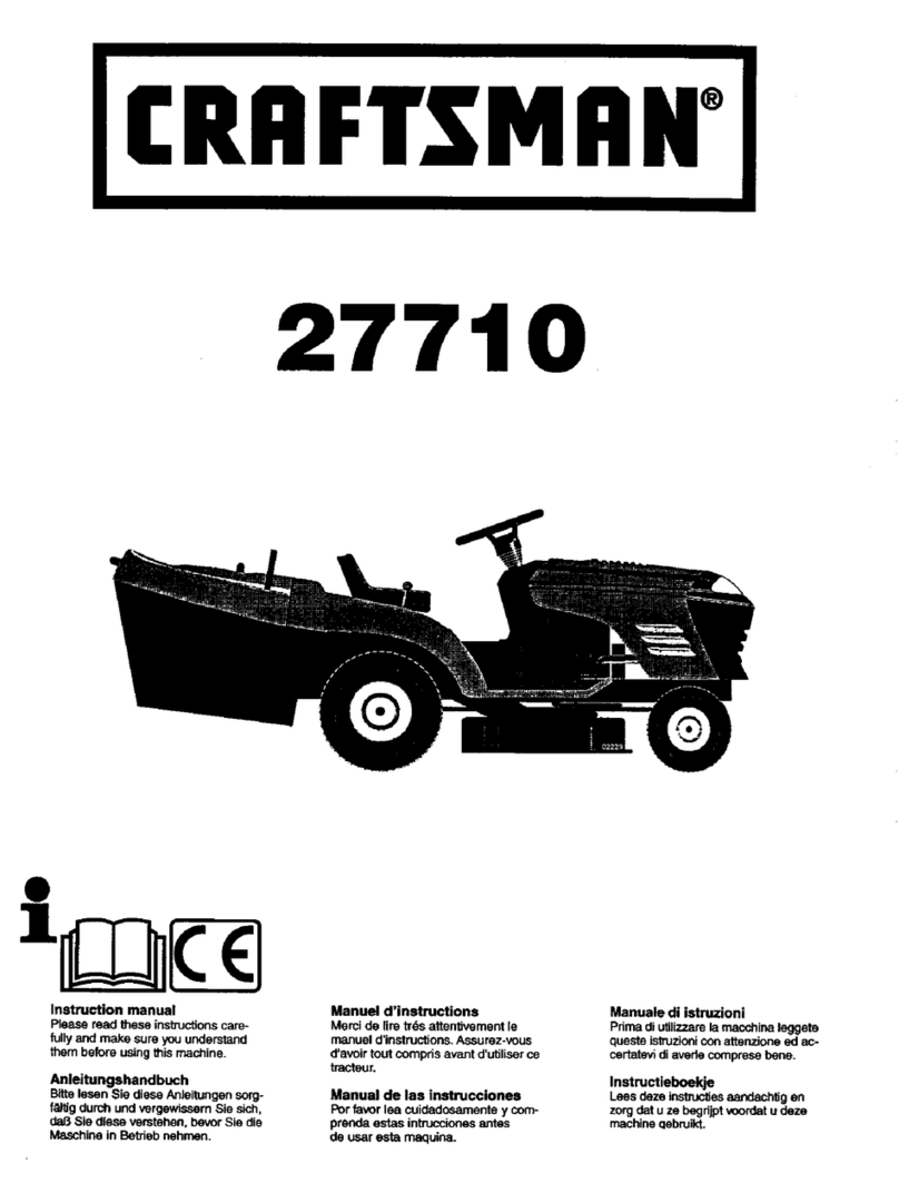 Craftsman 27710 User manual