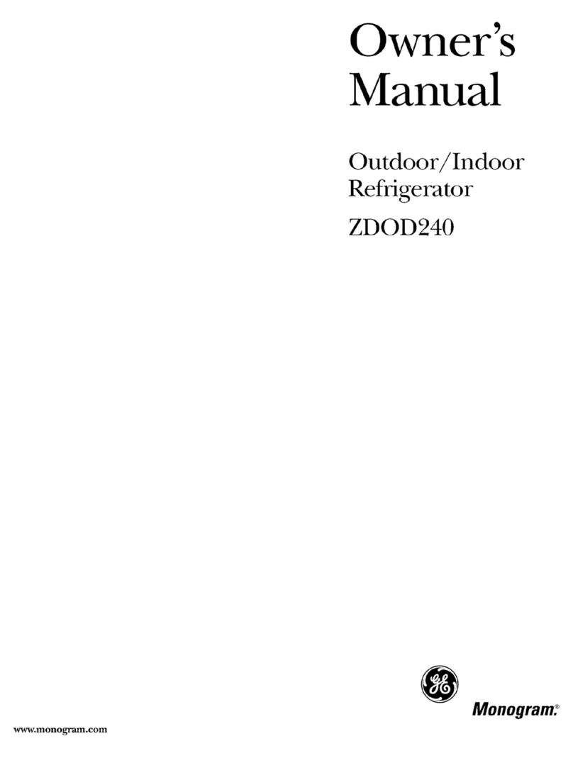 GE Monogram ZDOD240 User manual