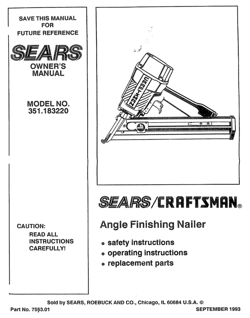 Craftsman 351.183220 User manual