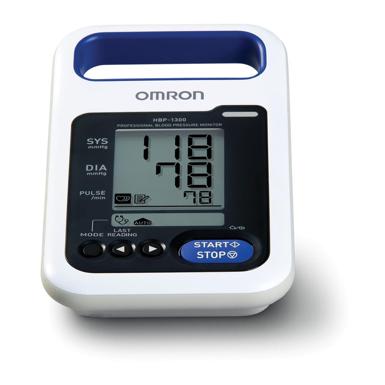 Omron HBP-1300 User manual
