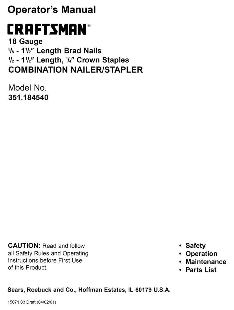 Craftsman 351.184540 User manual