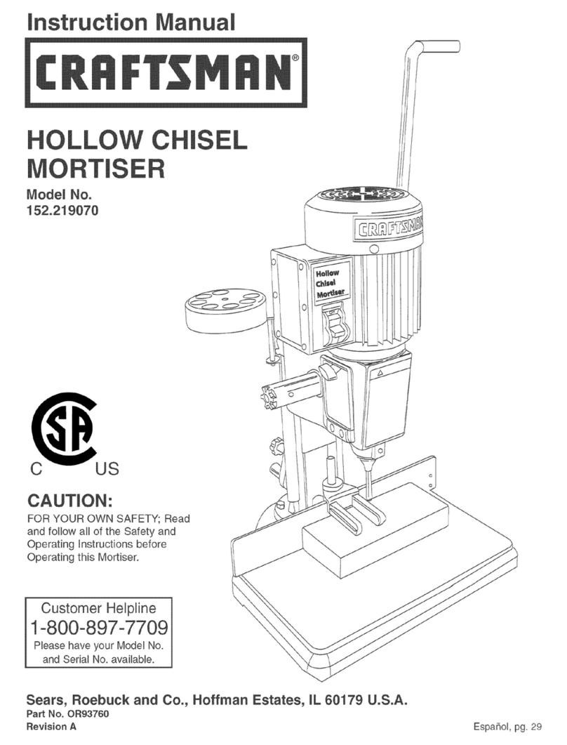 Craftsman 152.219070 User manual