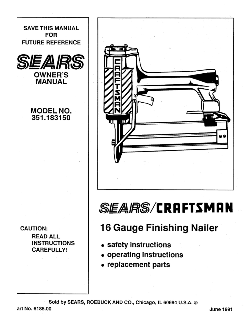 Craftsman 351.183150 User manual