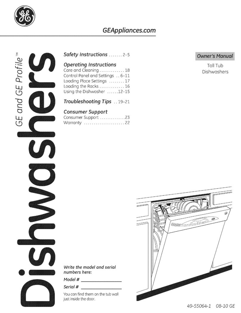 GE GLD2850T10CS owner's manual