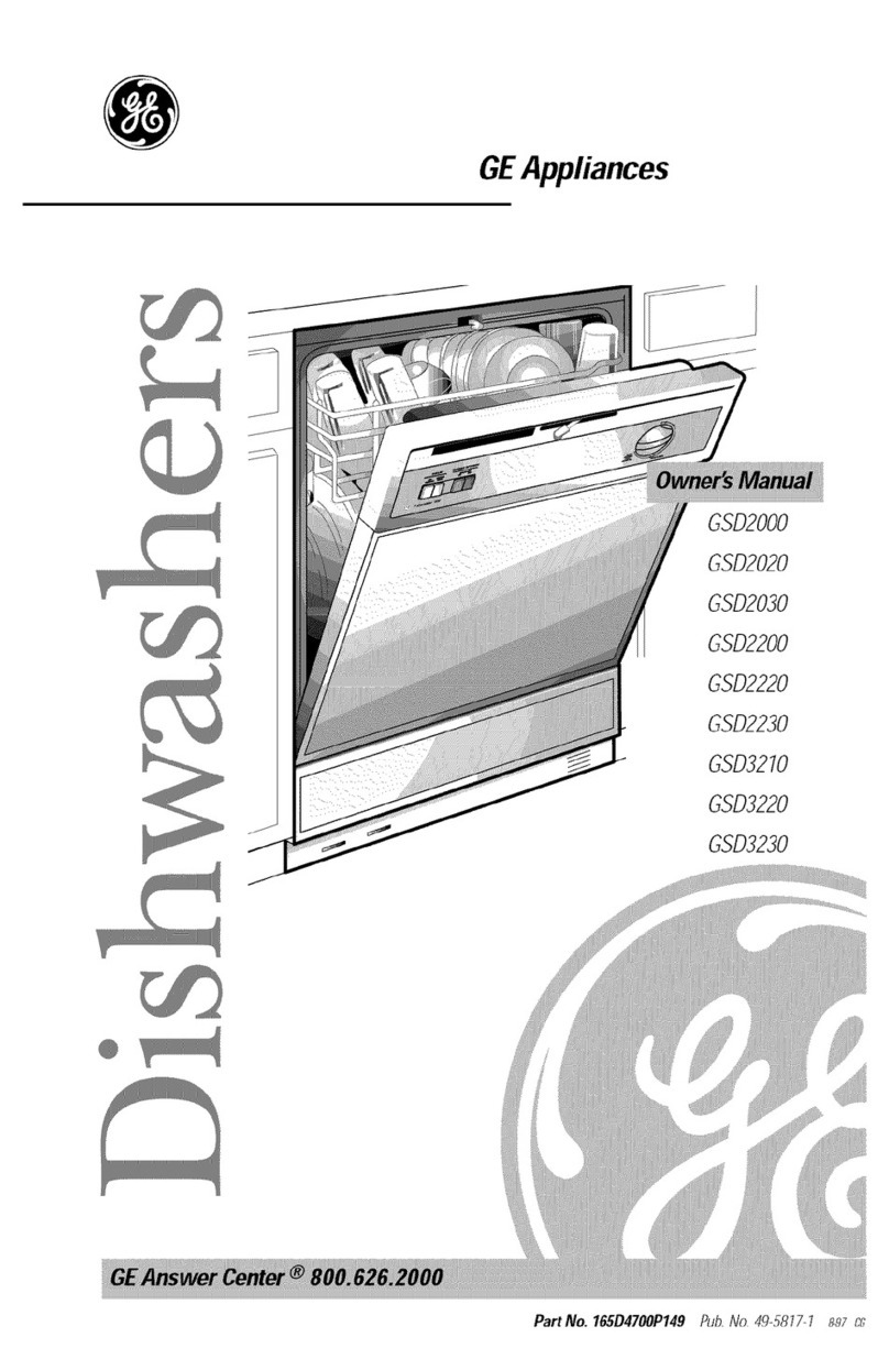 GE GSD2000 series User manual