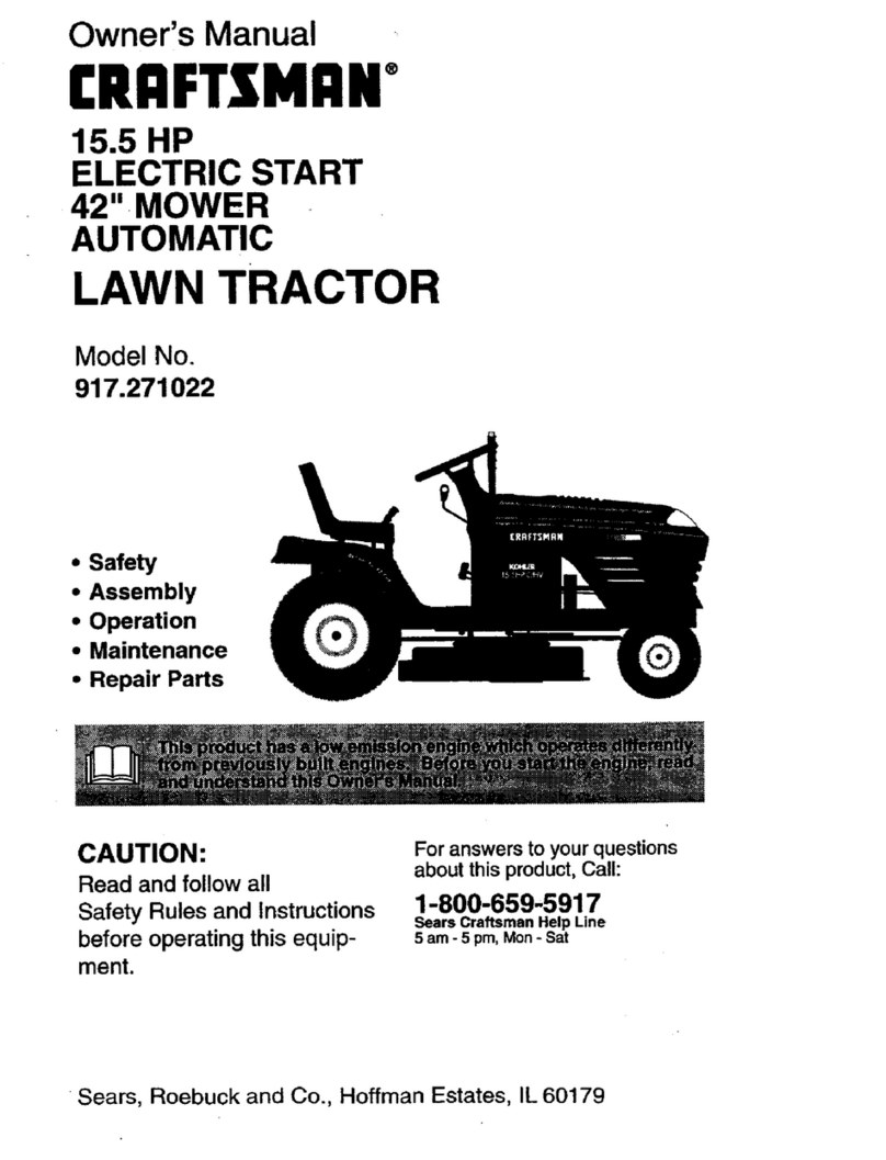 Craftsman 917.271022 User manual