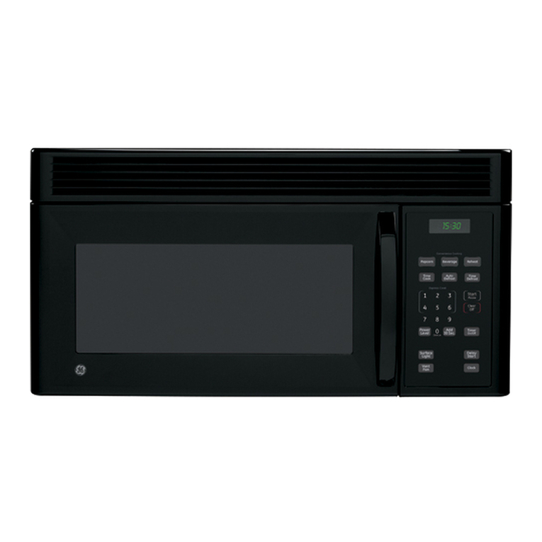 GE Spacemaker JVM1530 User manual
