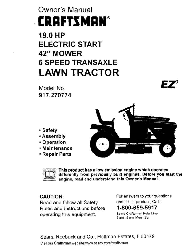 Craftsman EZ3 917.270774 User manual