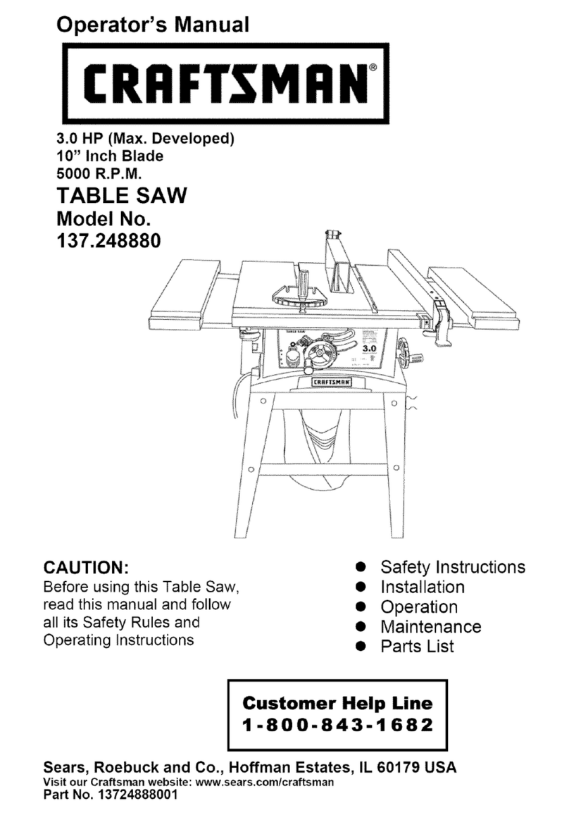 Craftsman 137.248880 User manual