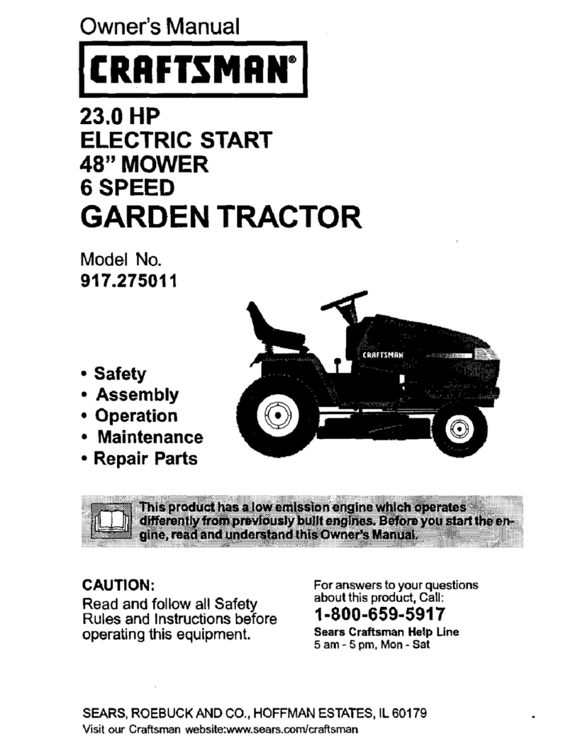 Craftsman 917.275011 User manual