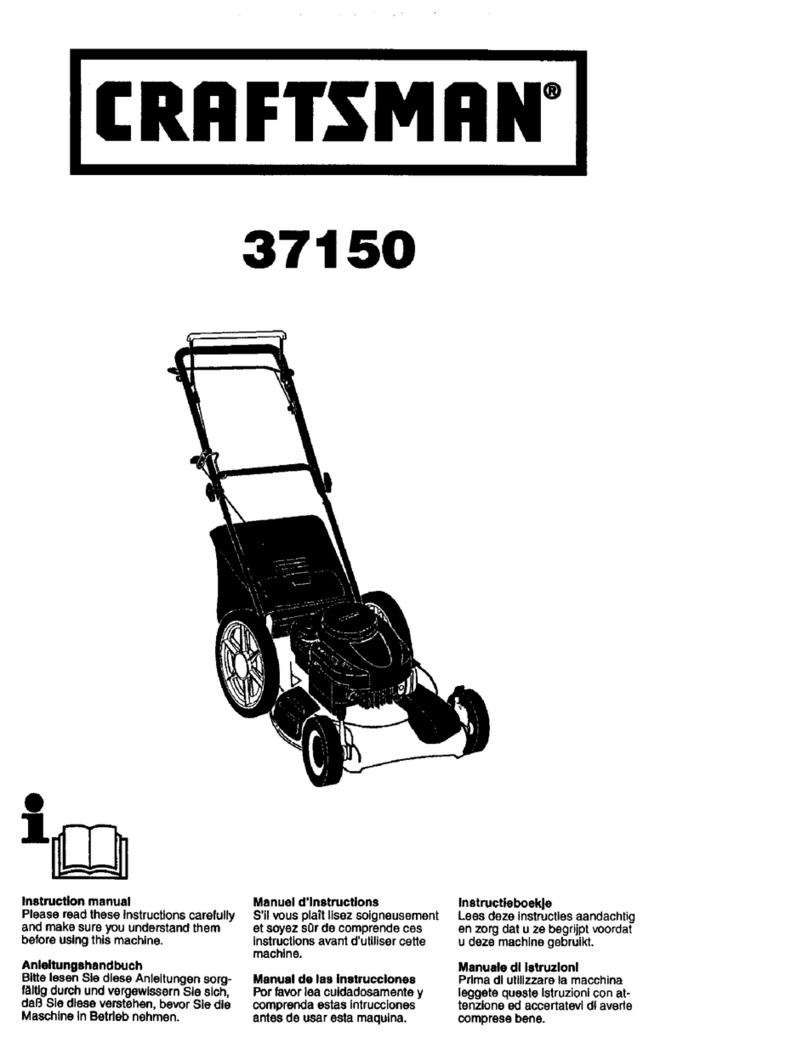Craftsman 37150 instruction manual