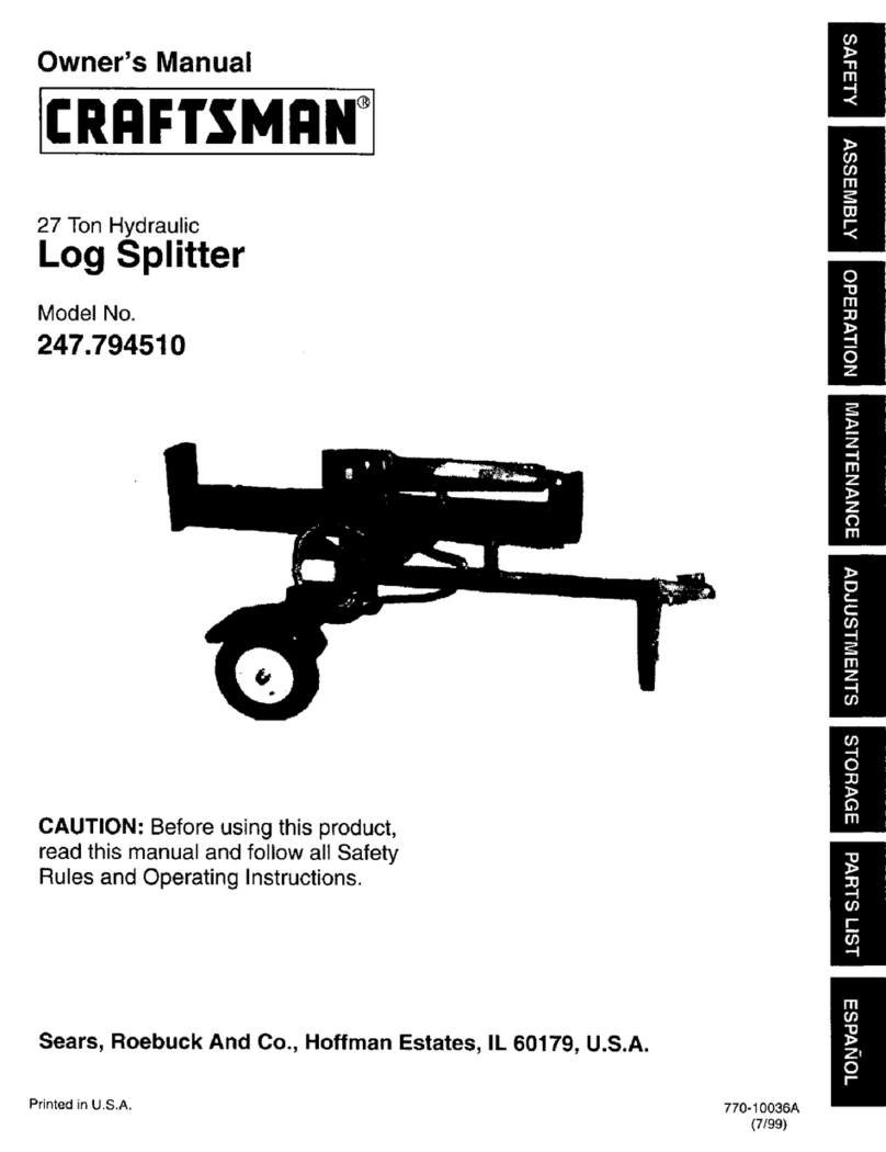 Craftsman 247.794510 User manual