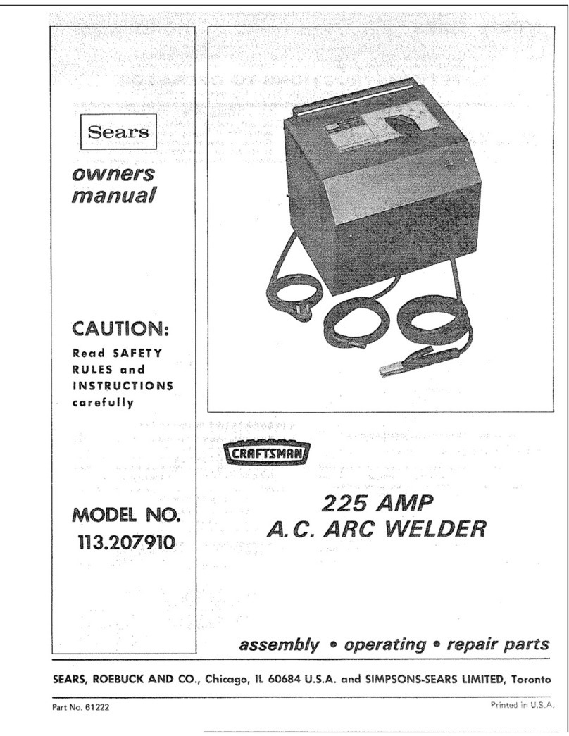 Craftsman 113.207910 owner's manual
