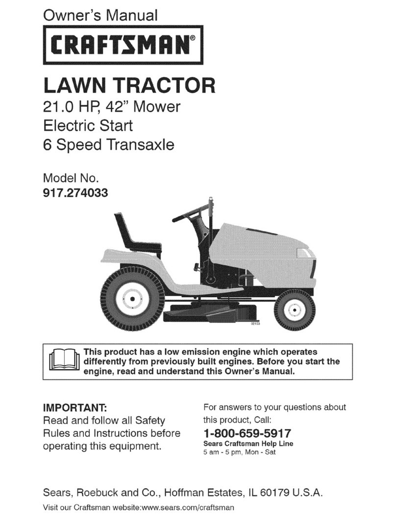 Craftsman 917.274033 owner's manual