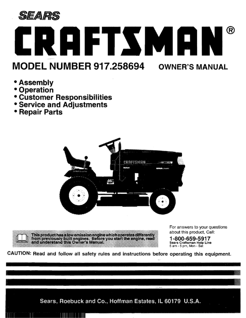 Craftsman 917.258694 User manual