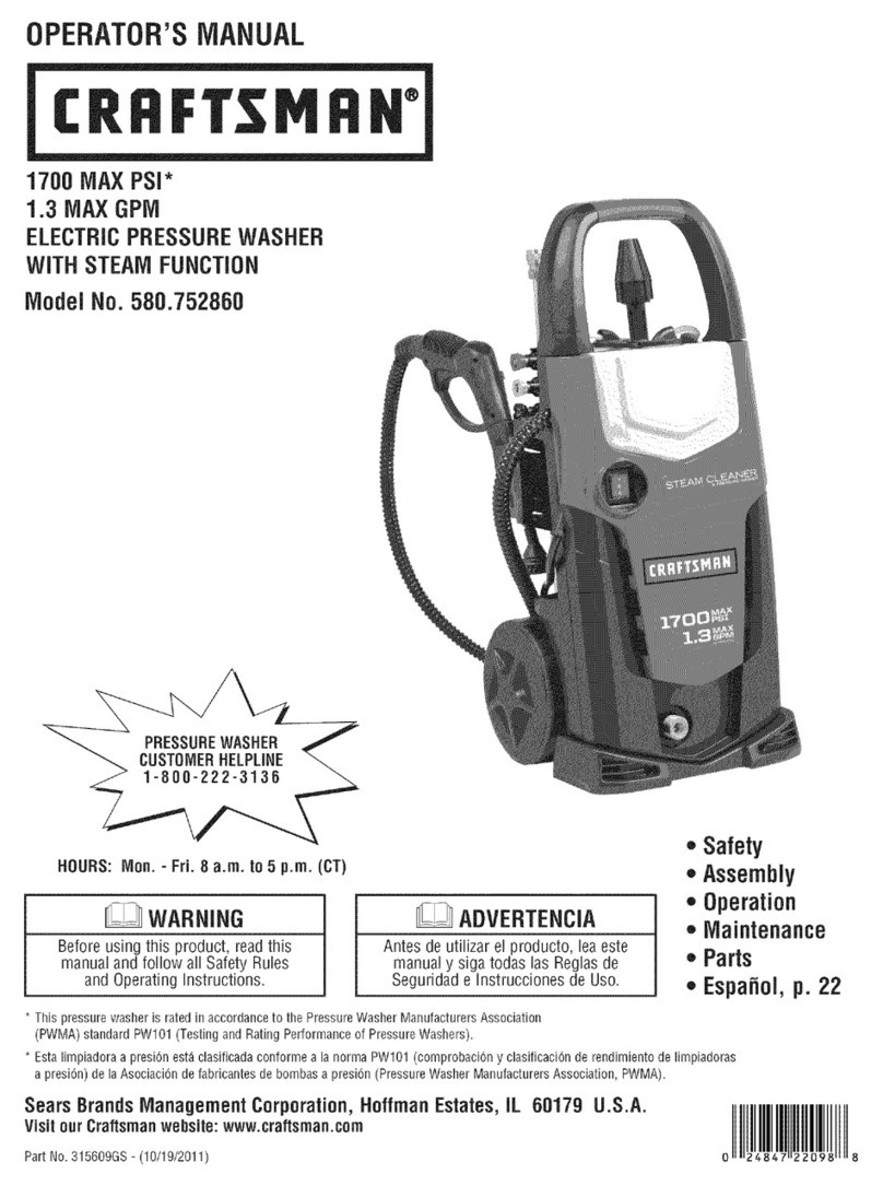 Craftsman 580.752860 User manual