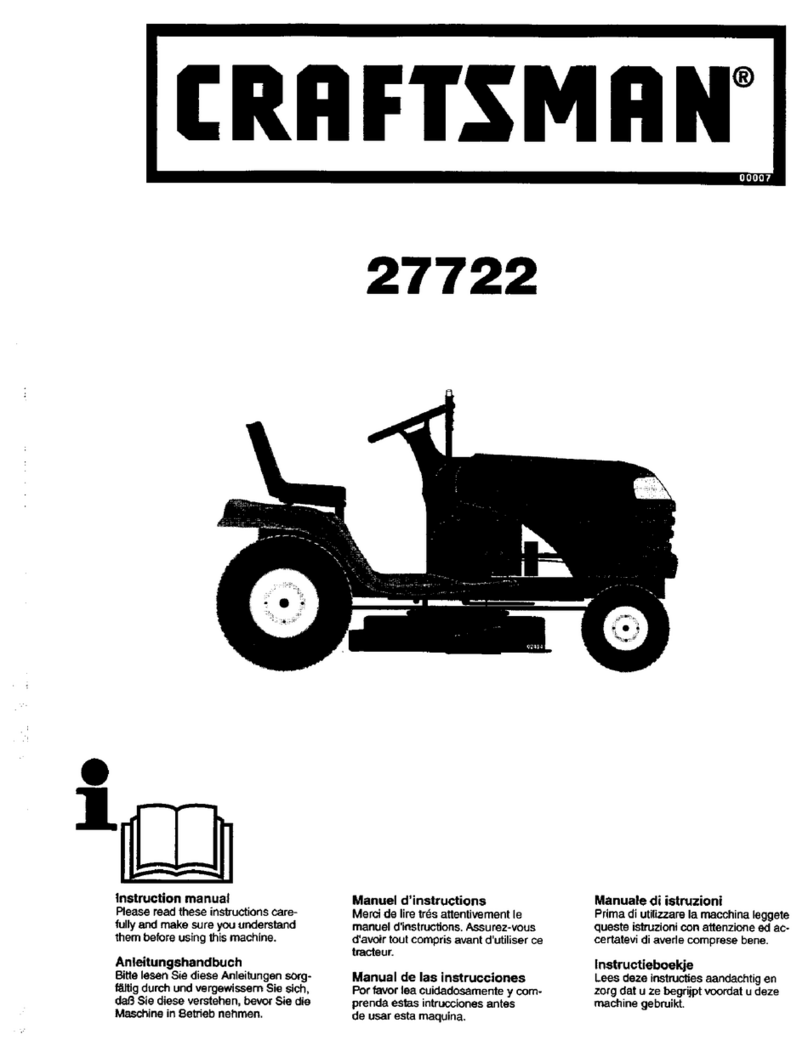 Craftsman 27722 User manual