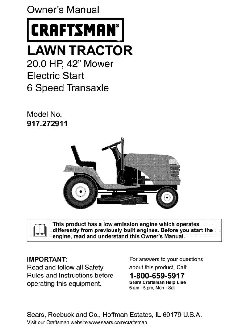 Craftsman 917.272911 User manual