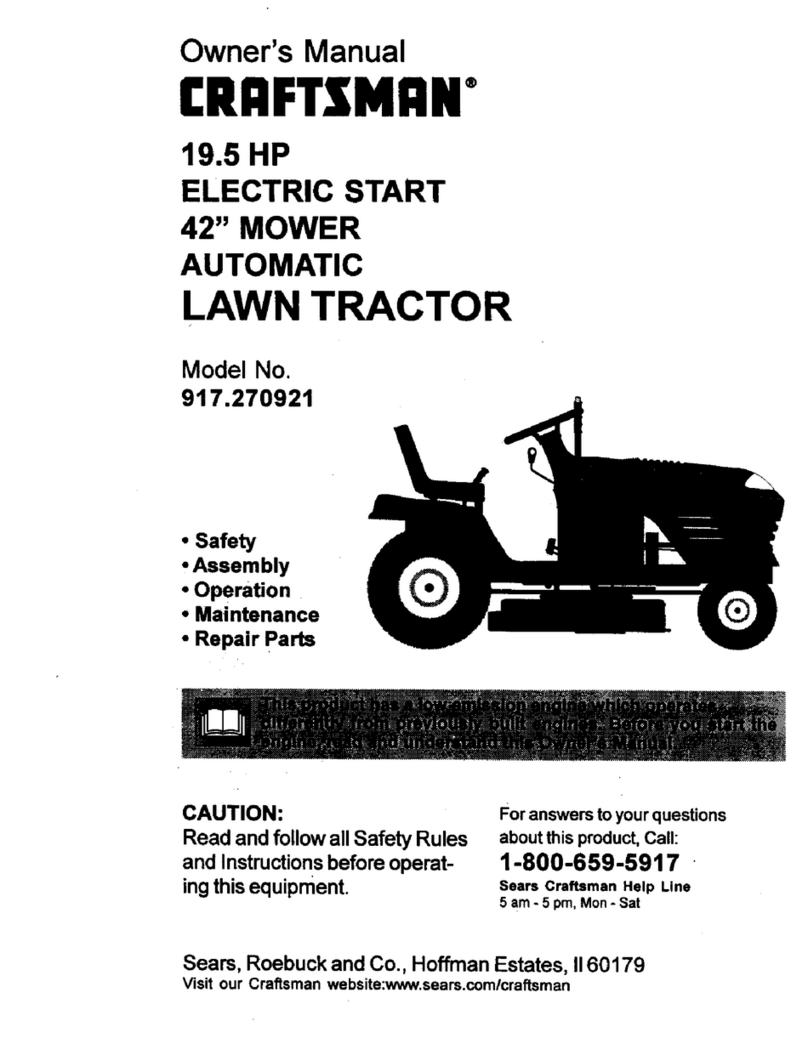 Craftsman 917.270921 User manual