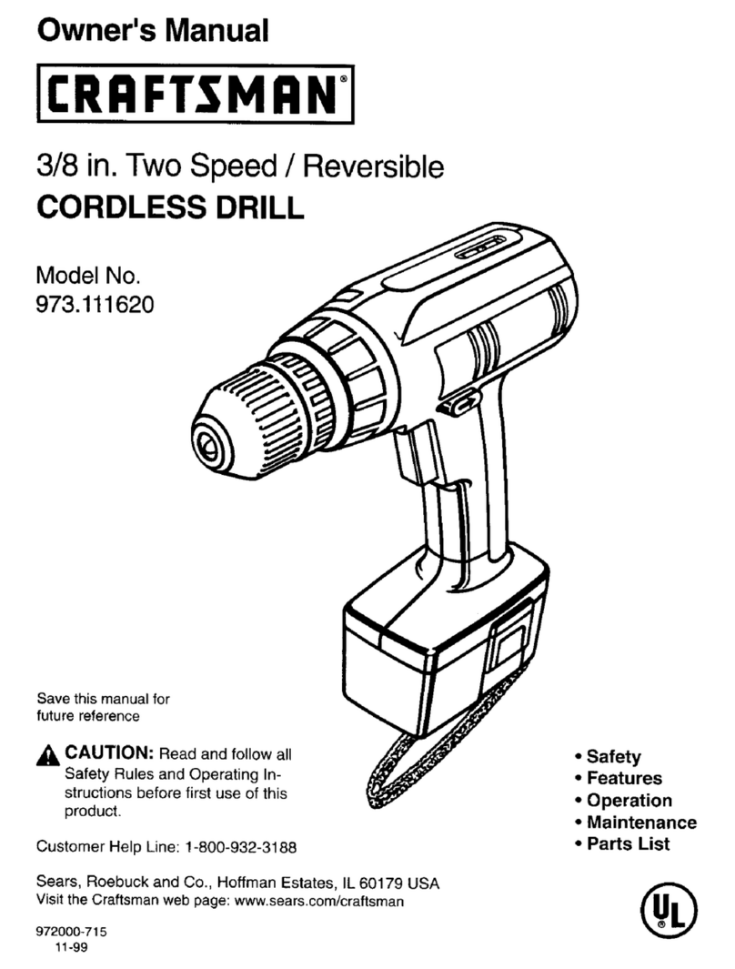 Craftsman 973.111620 User manual