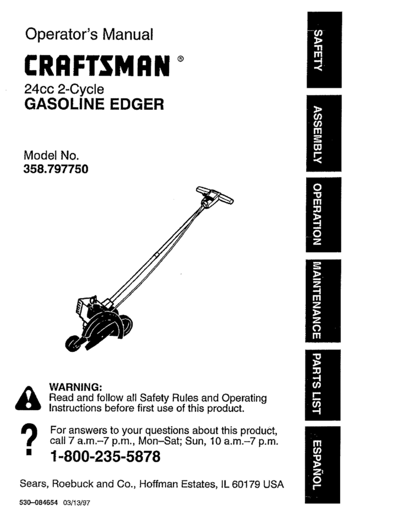 Craftsman 358.797750 User manual