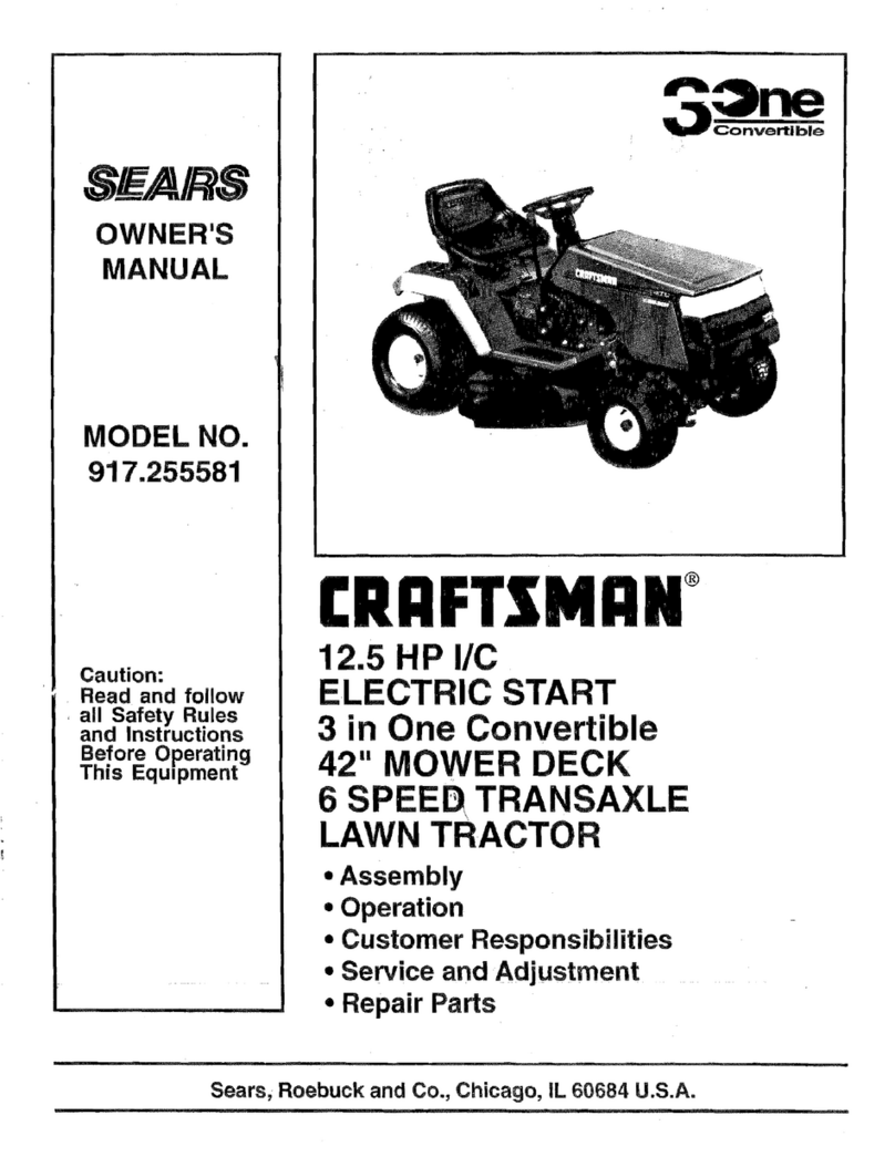 Craftsman 917.255581 owner's manual