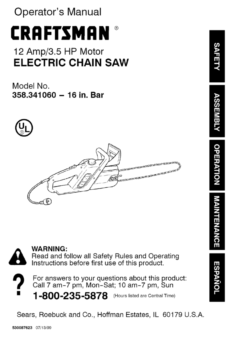 Craftsman 358.341060 User manual