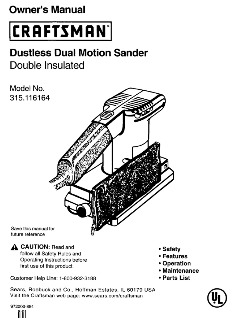 Craftsman 315.116164 User manual