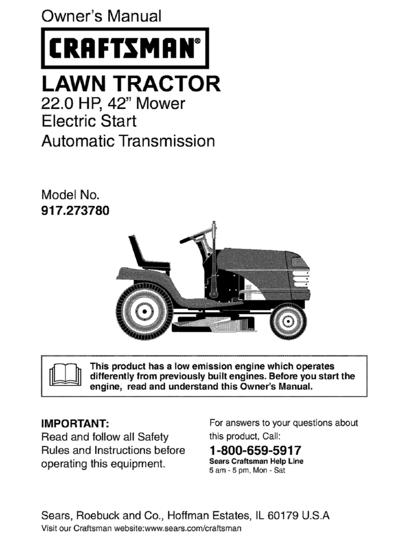 Craftsman 917.273780 owner's manual
