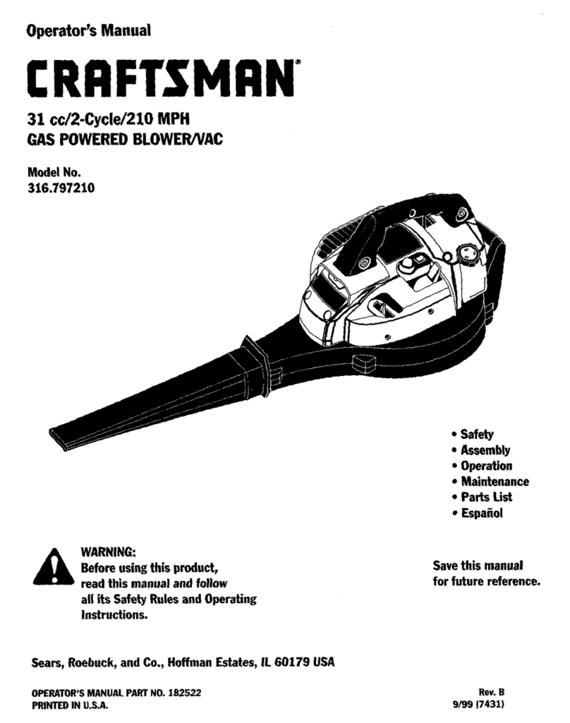 Craftsman 316.797210 User manual