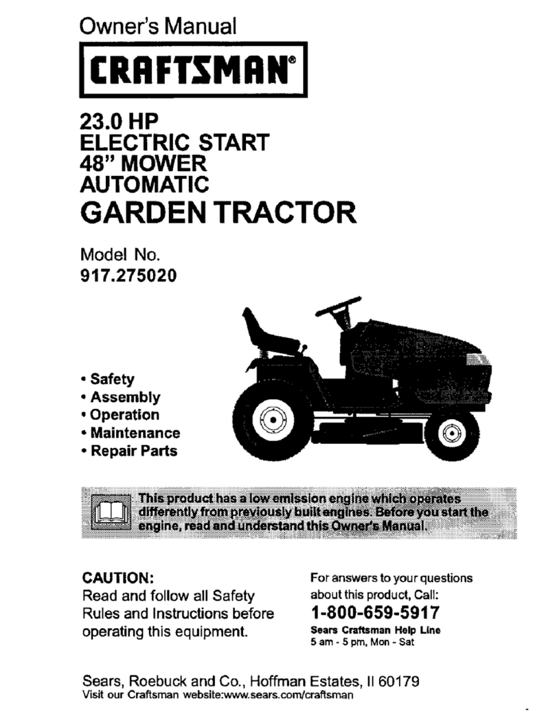 Craftsman 917.275020 User manual