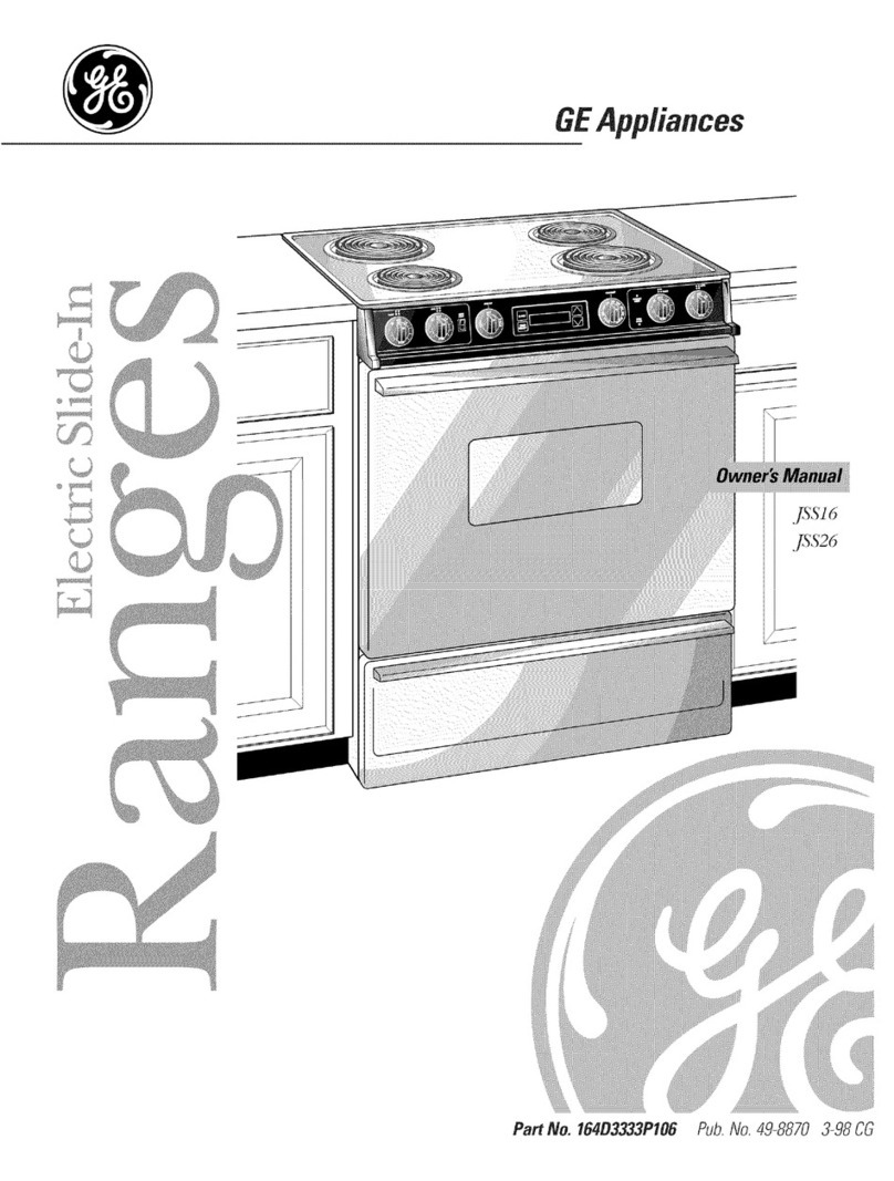 GE JSS26 User manual