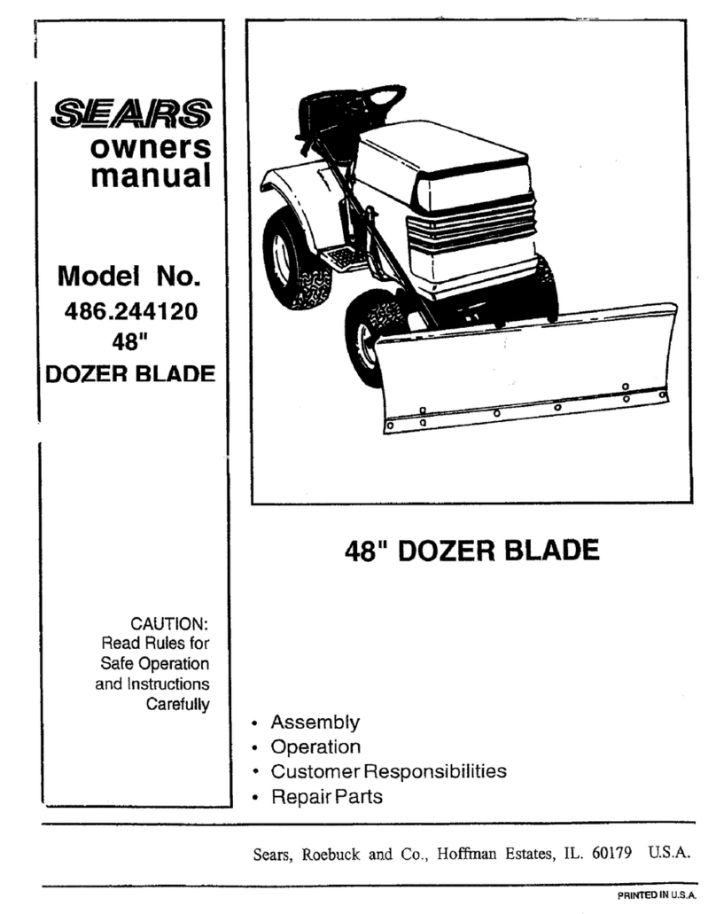 Craftsman 486.244120 User manual