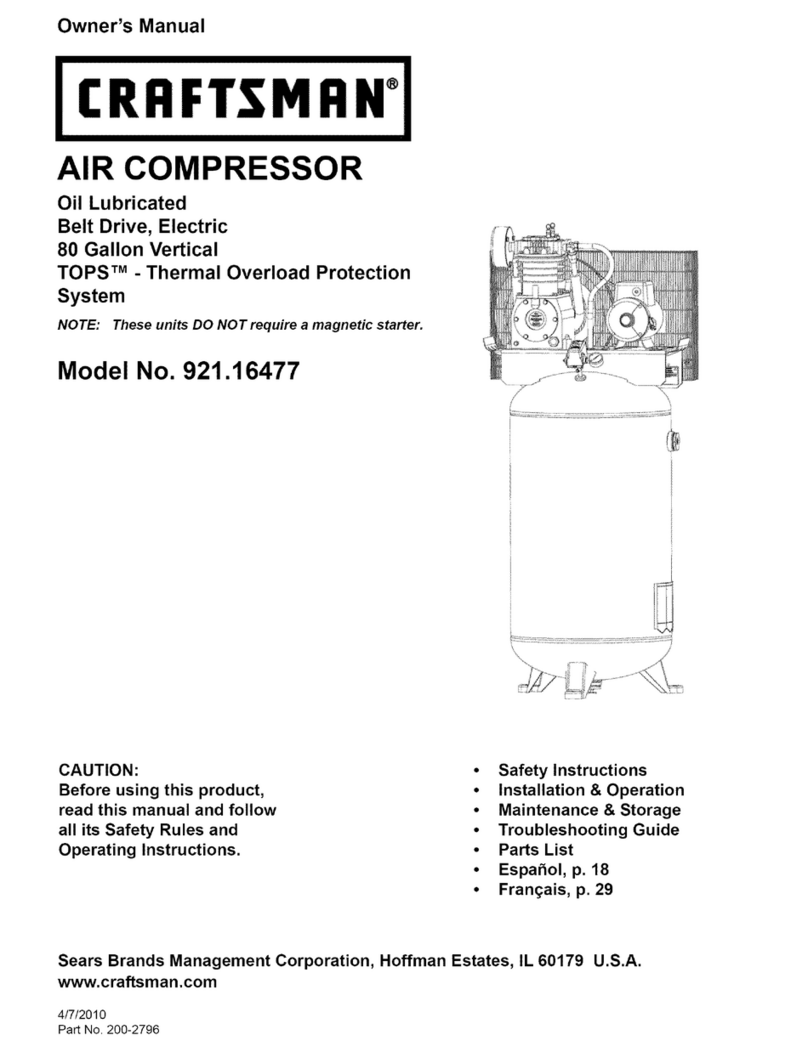 Craftsman 921.16477 owner's manual