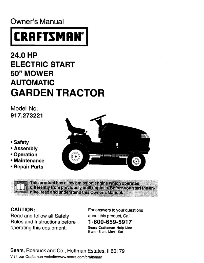 Craftsman 917.273221 owner's manual