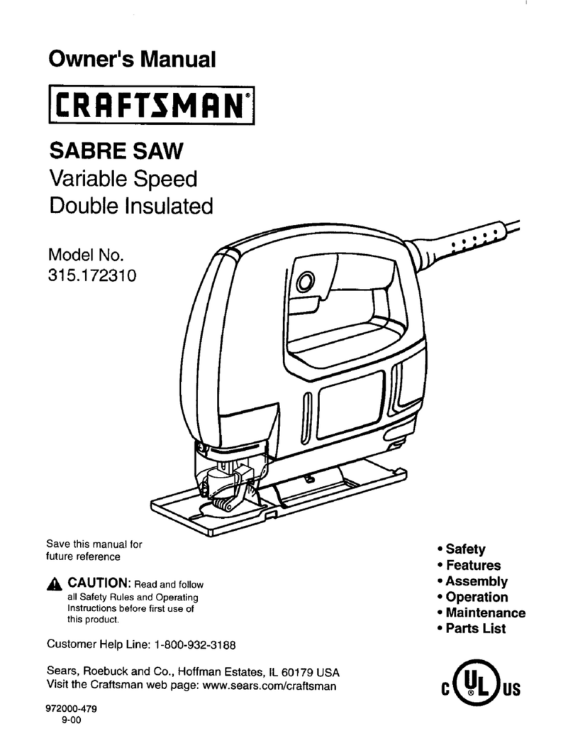 Craftsman 315.172310 User manual