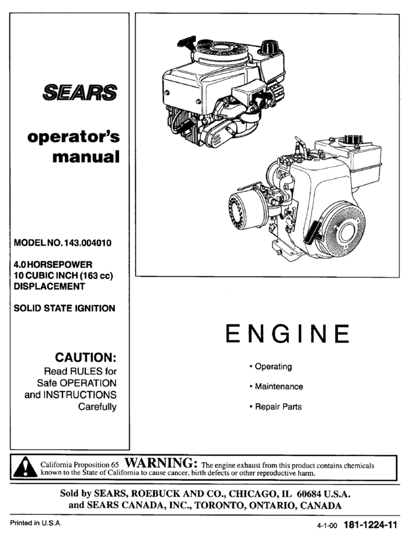 Sears 143.004010 User manual